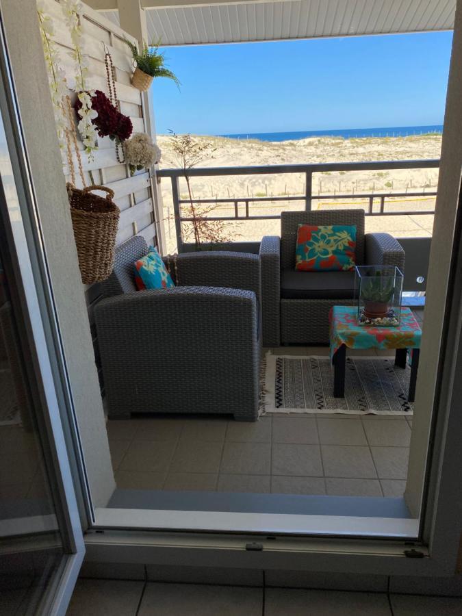 Ferienwohnung Oceanis Face Ocean Biscarrosse-Plage Exterior foto